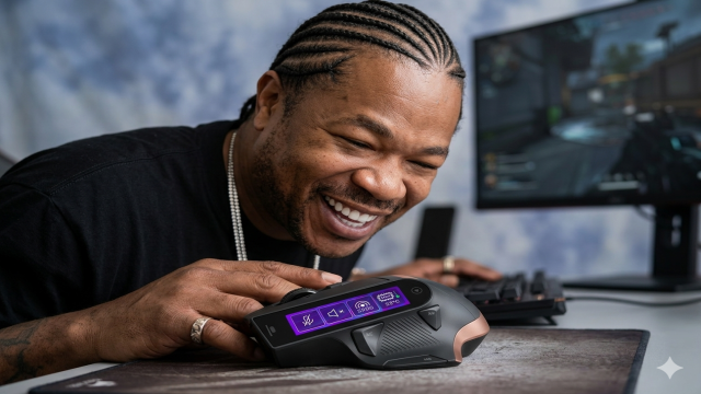 Такого даже Xzibit не представлял: Turtle Beach встроила экран в игровую мышь сбоку