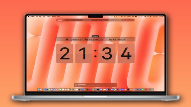 Твой Mac может выглядеть намного круче. Эта бесплатная утилита превращает рабочий стол в живую панель с часами и погодой