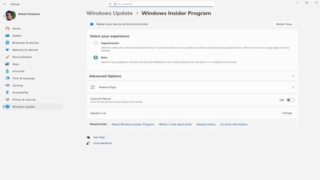 Microsoft упростила структуру Windows Insider — меньше каналов и переключение между ними без необходимости чистой установки