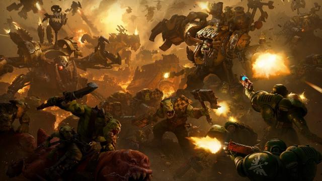 Новый геймплейный трейлер амбициозной стратегии Warhammer 40,000: Dawn of War 4 раскрыл дату выхода и планы на DLC
