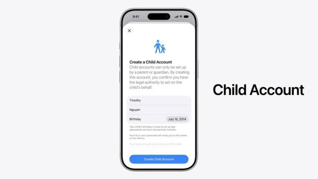 Apple представила детские аккаунты: что это
