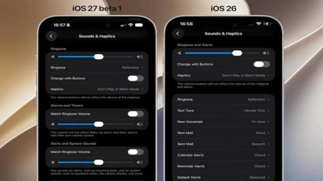На iPhone наконец можно будет регулировать громкость звонка, будильника и уведомлений по-отдельности