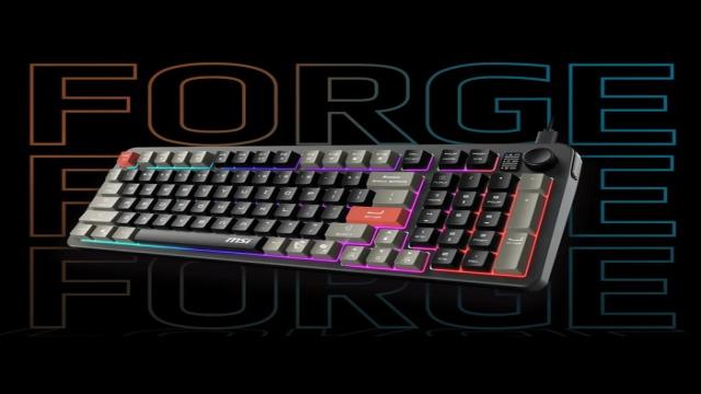Обзор игровой клавиатуры MSI Forge GK110
