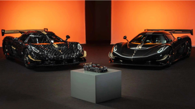 Lego сделала полноразмерный Koenigsegg из 327 000 деталей — разгоняется до 111 км/ч