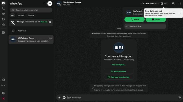 WhatsApp добавит в веб-версию мессенджера голосовые и видеозвонки в групповых чатах