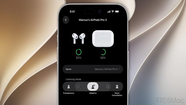 Apple прокачала адаптивный режим AirPods в iOS 27