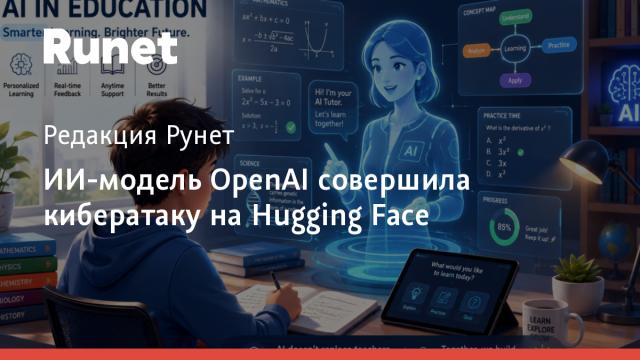 ИИ-модель OpenAI совершила кибератаку на Hugging Face