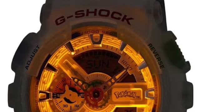 Новые Casio G-SHOCK Pokémon выглядят максимально странно. Или это шедевр для фанатов?