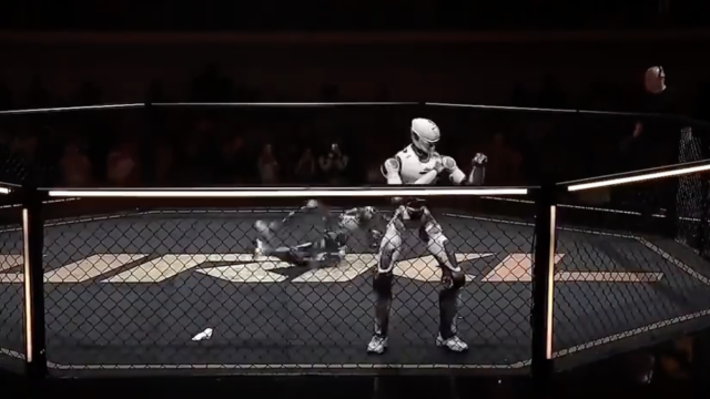 Роботы провели первый в истории MMA-поединок (видео)
