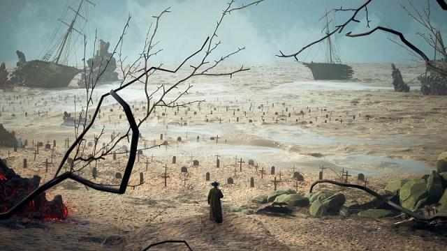 «Словно скрестили Dishonored и «Тёмную башню»»: игроков заинтриговал первый геймплей апокалиптического вестерна Guns of Eschaton