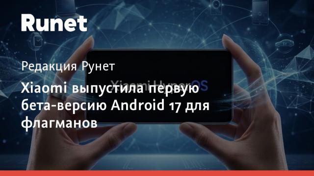 Xiaomi выпустила первую бета-версию Android 17 для флагманов