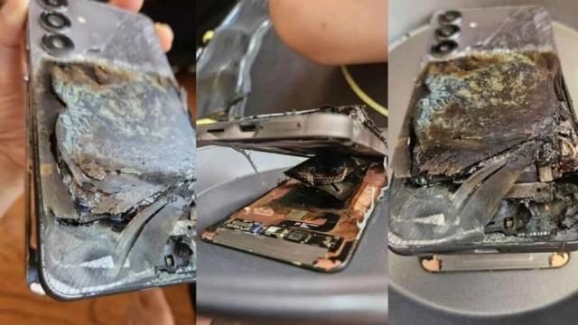 Cмартфон Galaxy S25 сгорел на ночной зарядке, а Samsung не признает вину. Где правда?