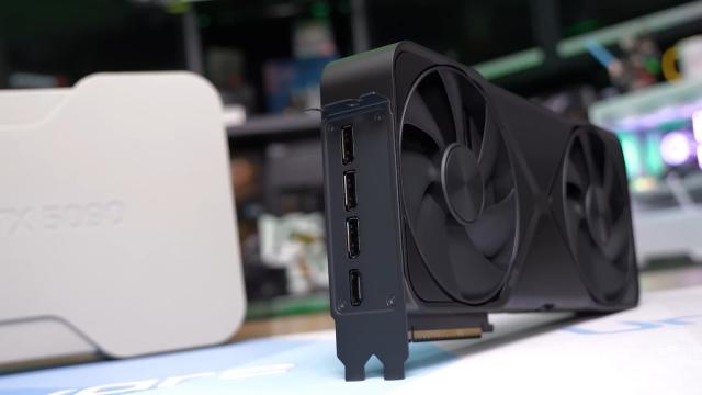 GeForce RTX 5090 испытывает трудности в играх с разрешением 6K