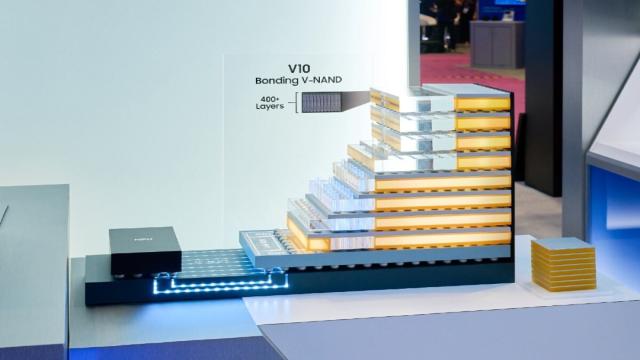 Samsung представила флеш-память BV-NAND V10 и zHBM для ИИ
