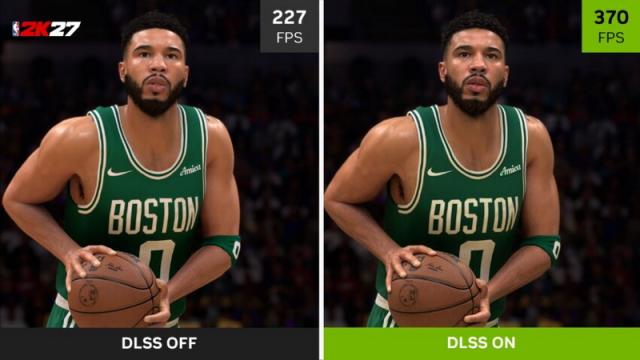 Nvidia выпустила драйвер с поддержкой DLSS 5 в NBA2K27
