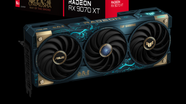 ASUS выпустила самурайскую Radeon RX 9070 XT в стиле Onimusha