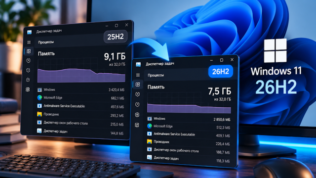 Обновление Windows 11 26H2 неожиданно порадовало пользователей слабых компьютеров и ноутбуков