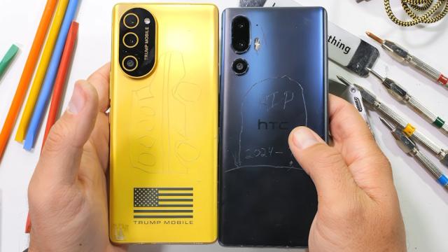 Смартфон Трампа разобрали на детали и обнаружили внутри старый HTC