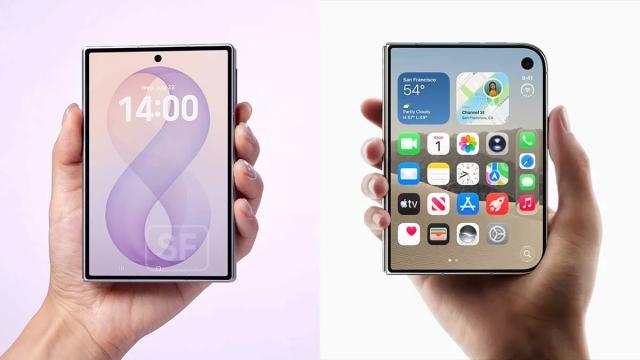 Samsung разрезала яблоко с помощью Galaxy Z Fold 8 и максимально унизила Apple